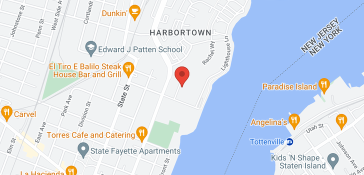 map of 536 Hartford Street, Perth Amboy NJ 08861